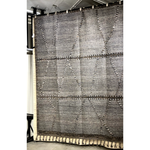 Featuring Iman Grey/Multi Hand-Knotted Rug by Loloi at Amethyst Home. A new take on Moroccan style rugs, the Iman Collection is hand-knotted of 100% wool pile by skilled artisans in India. The surface features linear and braided details, creating tonal variations that make each piece unique. Plus, each design is finished with playful fringe.
Hand Knott.  Amethyst Home provides interior design, new home construction design consulting, vintage area rugs, and lighting in the Winter Garden metro area.