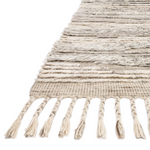 Featuring Khalid Natural / Ivory Hand-Knotted Rug by Loloi at Amethyst Home. A nod to timeless Moroccan style, the Khalid Natural / Ivory Area Rug is hand-knotted in India by skilled artisans. The soft pile features natural, undyed wool, and nylon, lending slight variations in tones that make each piece its own. Plus, each rug is finished with a thoughtfully.  Amethyst Home provides interior design, new home construction design consulting, vintage area rugs, and lighting in the Seattle metro area.