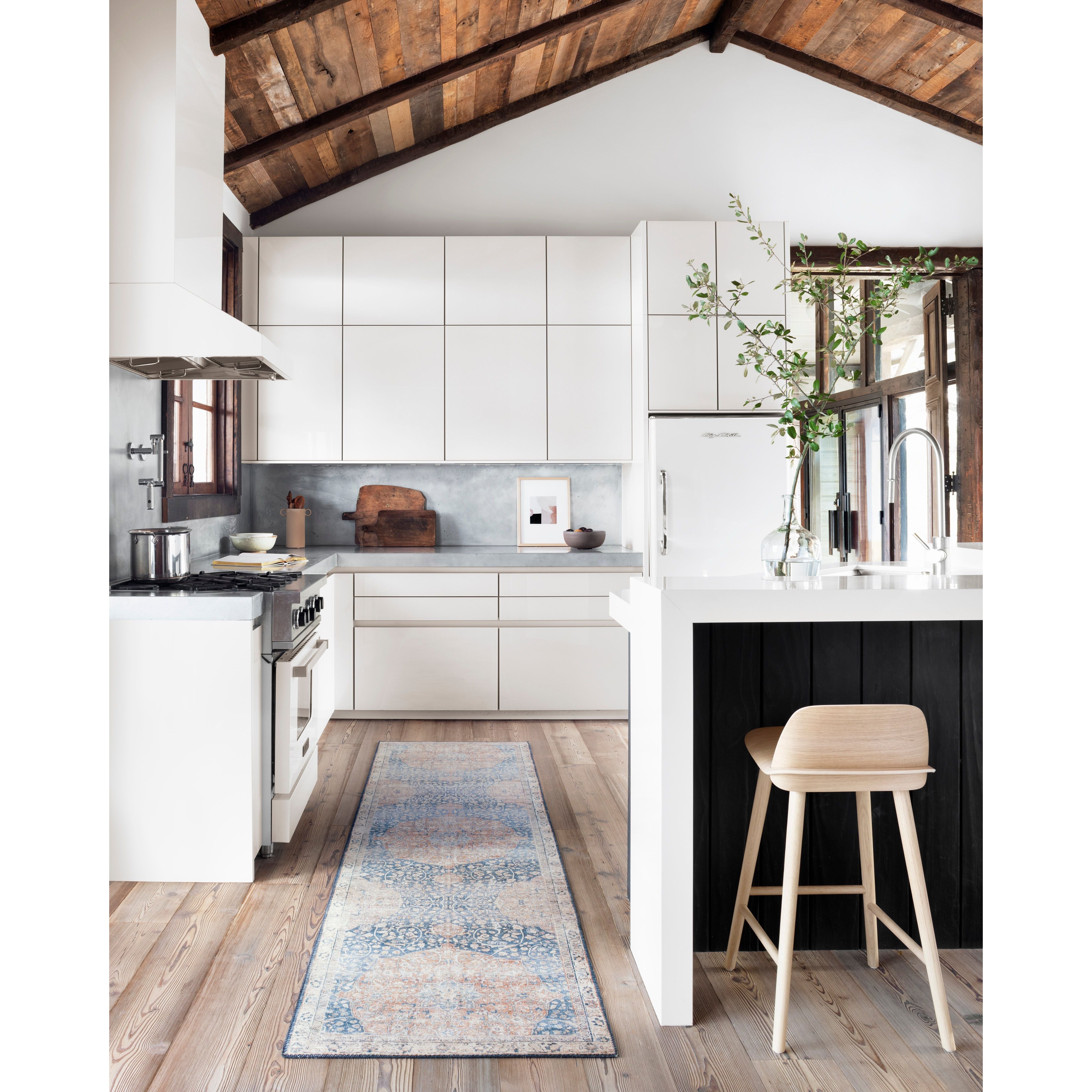 Featuring Layla Blue/Tangerine Rug by Loloi at Amethyst Home. The Layla Collection is traditional and timeless, with a beautiful lived-in design that captures the spirit of an old-world rug. This traditional power-loomed rug is crafted of 100% polyester with a classic and sophisticated color palette and subtle patina.
Power Loomed100% PolyesterLAY-07 Blu.  Amethyst Home provides interior design, new home construction design consulting, vintage area rugs, and lighting in the Washington metro area.