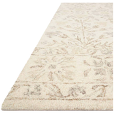 Featuring Norabel Ivory/Neutral Rug by Loloi at Amethyst Home. The Norabel Ivory / Neutral area rug from Loloi captures the balance of botanical motifs with delicate, varied colors of ivory and taupe. You will love this rug because the rug is: 
Perfect for families with kids and pets
Easy to clean and maintain
Naturally soft and comfortable 100% wool
Com.  Amethyst Home provides interior design, new home construction design consulting, vintage area rugs, and lighting in the Alpharetta metro area.