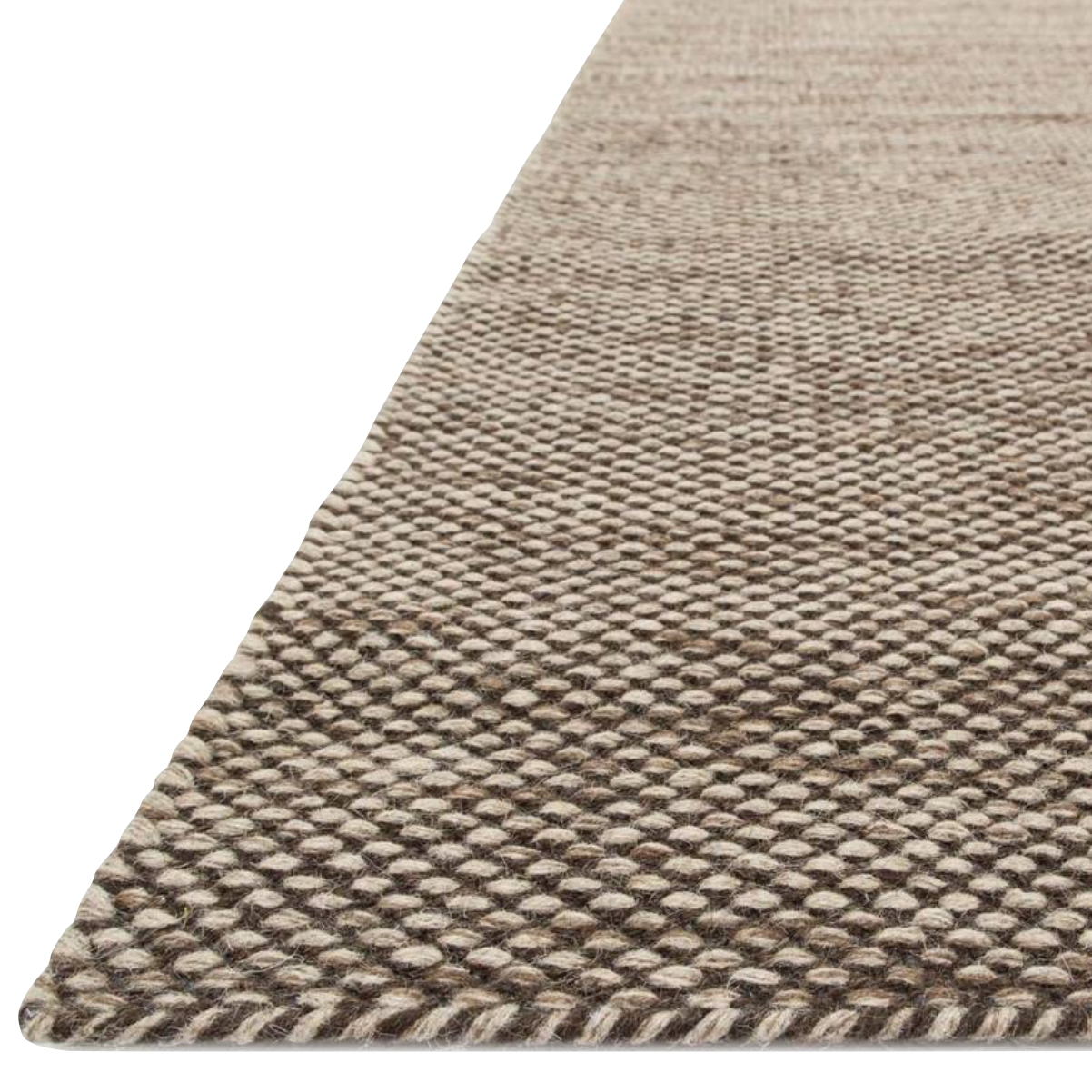 Featuring Oakwood Stone Rug by Loloi at Amethyst Home. The flatwoven Oakwood Stone Rug is an earthy neutral that benefits fro