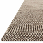 Featuring Oakwood Stone Rug by Loloi at Amethyst Home. The flatwoven Oakwood Stone Rug is an earthy neutral that benefits fro