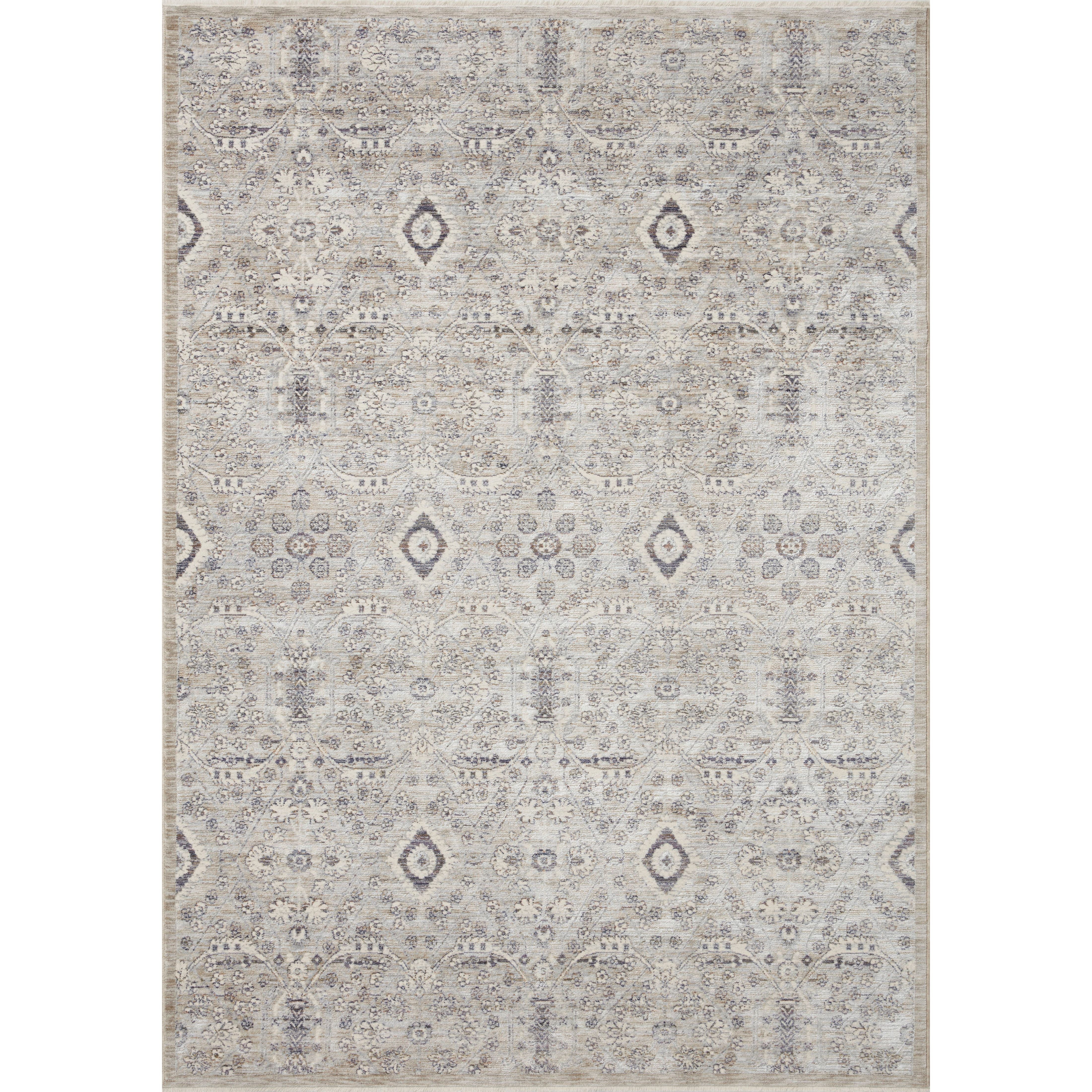 Featuring Zuma Amber Lewis x Loloi Silver / Sky Rug by Loloi at Amethyst Home. Stain-resistant, fade-resistant, and long-lasting, the Zuma Collection for Amber Lewis x Loloi features a soft pile in a serene grey, blue and ivory palette. Zuma also carries the Okeo-Tex® label, ensuring the rug's materials do not contain harmful substances.
Power Loomed100% Pol.  Amethyst Home provides interior design, new home construction design consulting, vintage area rugs, and lighting in the Seattle metro area.