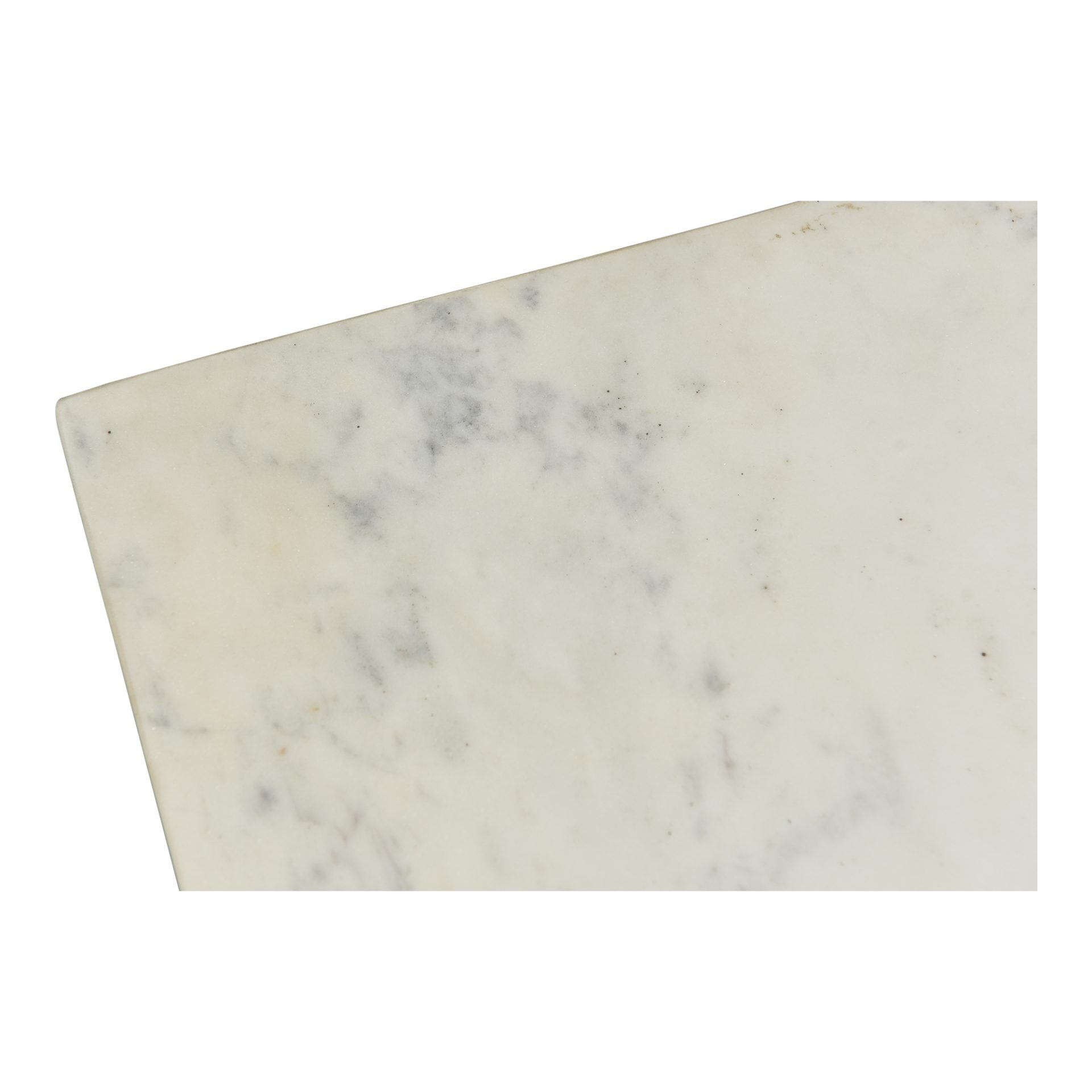 The stunning Nash Coffee Table is made from pure white marble stone.  A modern beauty for any living room or bedroom.  Size: 40"W x 40"D x 12"H Materials: Kailashpri White Marble