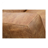 The Bolton Sofa's top-grain leather and minimalistic design combine to make a great first impression. With an ample seating area that will comfortably fit four people, this top-grain leather sofa is perfect for catching up with friends or on some much-needed sleep.  Size: 101"W x 44.5"D x 27.5"H