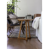 Featuring Teak Tripod Side Table by Ethnicraft at Amethyst Home. We love the versatility of this Teak Tripod Side Table. This can be placed next to a sofa, used as a bedside table, or grouped together with multiple tables for an interesting look!
Dimensions: 18.5"w x 18.5"d x 22.5"h 
Material: Teak Finish: Oiled
For regular dusting use a dry cloth. For c.  Amethyst Home provides interior design, new home construction design consulting, vintage area rugs, and lighting in the Los Angeles metro area.