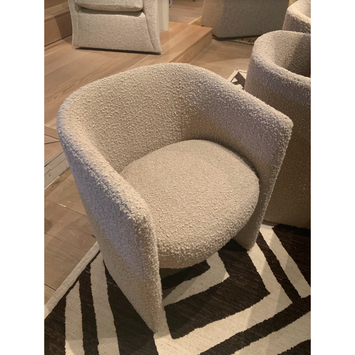 Verellen's Hudson Dining Chair features a hugging upholstered frame with sprung up seat and wood support detail. It’s sure to seduce your company! The Hudson Dining chair comes standard with: Amethyst Home provides interior design, new home construction design consulting, vintage area rugs, and lighting in the Portland metro area.