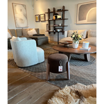 Our Lou Stool by Verellen is super modern and perfect for any home. We'd love to see this next to your bathtub or sofa for extra seating. The stool comes standard with: Amethyst Home provides interior design, new home construction design consulting, vintage area rugs, and lighting in the Miami metro area.