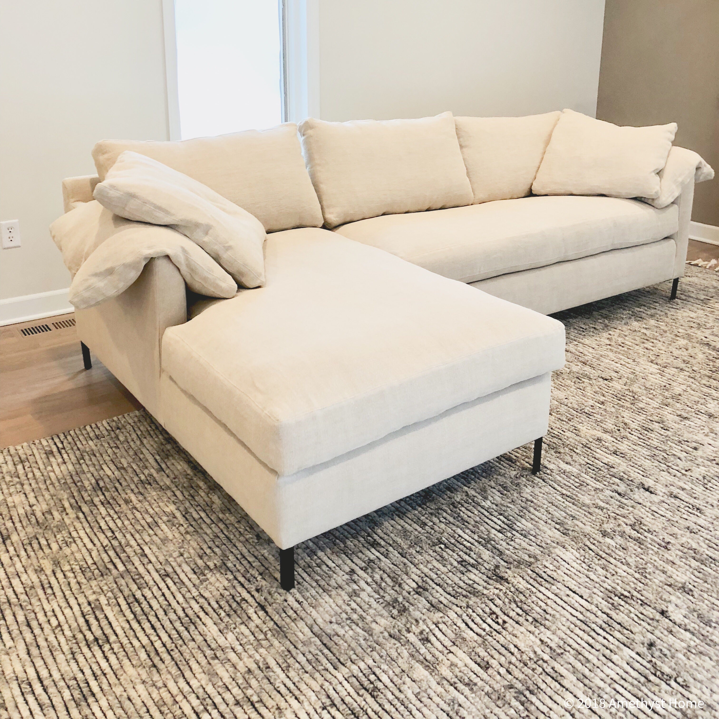 Cisco Brothers Radley 2PC Sectional Brevard Natural