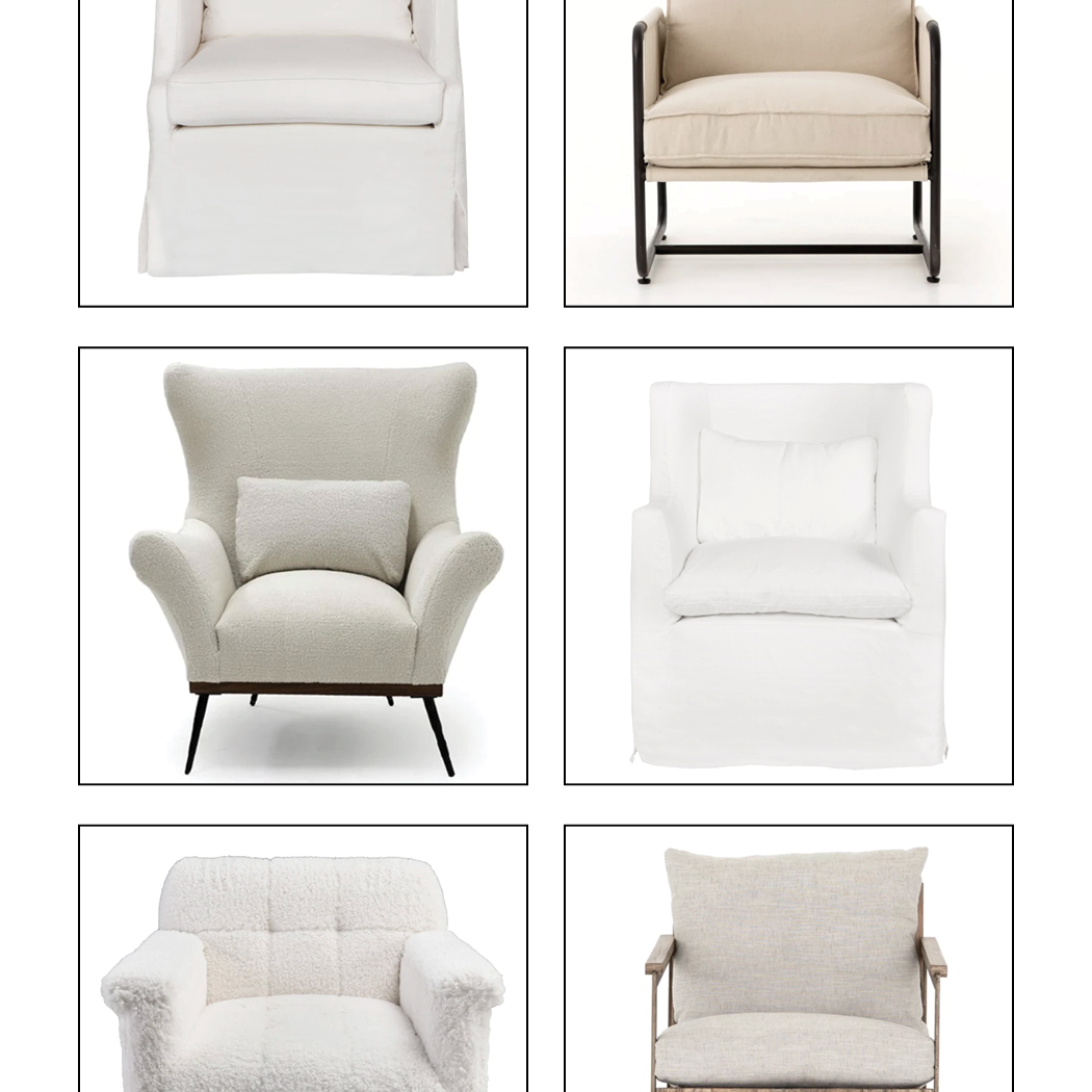 We love helping our wonderful clients design their homes, and often it all comes down to the chairs! There are so many seating options out there, so we try to spotlight the lines, comfort, and style of each chair we select - leaving color/fabric/leather s