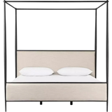 Xander Savoy Parchment Canopy Bed