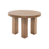 Table de bout en parawood brossé clair Mesa | prêt pour l'expédition!
