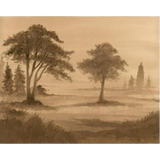 Sepia Mist Art
