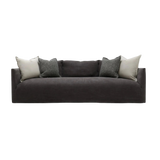 Thibaut Sofa by Verellen | Charcoal Belgian Linen