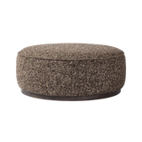 Sinclair Ivan Granite Large Round Ottoman | ready to ship!