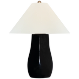 Cabazon 25" Raven Black Table Lamp | ready to ship!