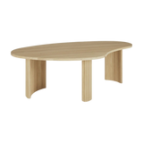 Boomerang Oak Coffee Table