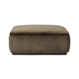 Sinclair Surrey Olive Square Ottoman