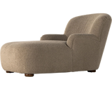 Kadon Sheepskin Camel Chaise Lounge | ready to ship!
