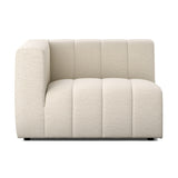Build Your Own: Langham Channeled Sectional - Crypton Nomad Snow