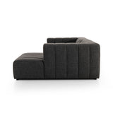 Langham Channeled 2-Piece Sectional - Saxon Charcoal