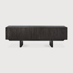 Featuring Mosaic TV cupboard by Ethnicraft at Amethyst Home. It all started with a happy incident. Inspired by the remaining offcuts from our factory designs, the layered wood pieces of the Mosaic TV cupboard form a rhythm, reminiscent of the partition of a pipe organ. Deeply influenced by music within his creative process, Alain van Havre offers a rene.  Amethyst Home provides interior design, new home construction design consulting, vintage area rugs, and lighting in the Laguna Beach metro area.