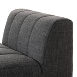 Build Your Own: Langham Channeled Sectional - Saxon Charcoal