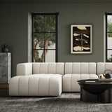 Langham Channeled 3-Piece Sectional - Fayette Cloud