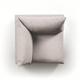 Featuring Westwood Sectional Pieces - Bayside Pebble by Four Hands at Amethyst Home. Meet the ultimate modular lounger. Knife edge cushioning is upholstered in a stone-colored high-performance fabric, perfect for modern living. Ottoman piece to matching sectional. Performance fabrics are specially created to withstand spills, stains, high traffic and wear,.  Amethyst Home provides interior design, new home construction design consulting, vintage area rugs, and lighting in the San Diego metro area.