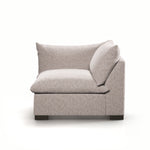 Featuring Westwood Sectional Pieces - Bayside Pebble by Four Hands at Amethyst Home. Meet the ultimate modular lounger. Knife edge cushioning is upholstered in a stone-colored high-performance fabric, perfect for modern living. Ottoman piece to matching sectional. Performance fabrics are specially created to withstand spills, stains, high traffic and w.  Amethyst Home provides interior design, new home construction design consulting, vintage area rugs, and lighting in the Winter Garden metro area.