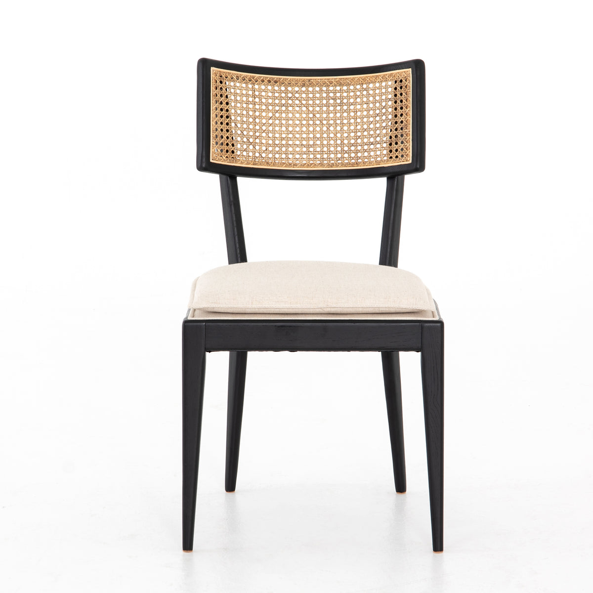 Britt Brushed Ebony Dining Chair | ready to ship!