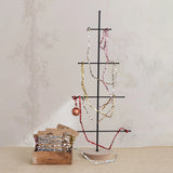 120"L String Glitter Garland on Kraft Card, Red