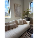 The Thibaut Sofa Family by Verellen is truly something you could lounge on all day. The Thibaut collection is available in multiple sizes to perfectly fit in any spot in the home. We can custom tailor your sofa with an array of fabrics, wood finish, and more to fit your style! Amethyst Home provides interior design, new home construction design consulting, vintage area rugs, and lighting in the Omaha metro area.