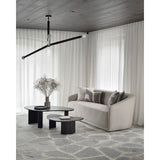 Featuring Mahogany Boomerang Coffee Table - Small by Ethnicraft at Amethyst Home. Playful, pebble shapes set on a beautiful, folded, base. The Boomerang coffee table is a fantastic and well-proportioned addition to any space. Configured with the two sizes together, or as a stand-alone, this design is sure to capture attention.
Dimensions: 33.5" x 30.5" .  Amethyst Home provides interior design, new home construction design consulting, vintage area rugs, and lighting in the Laguna Beach metro area.