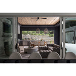 Featuring Roma Outdoor Sectional Alessi Fawn by Four Hands at Amethyst Home. A modern take on mid-century Italian design, soft volume and exaggerated proportions fuse for a sculpted look and playful feel. Atop a plinth-style teak base, outdoor-friendly ottoman features dramatic tufting for a padded sit or a tray for use as a table, indoors and out. Otto. Amethyst Home provides interior design, new home construction design consulting, vintage area rugs, and lighting in the Newport Beach metro area.