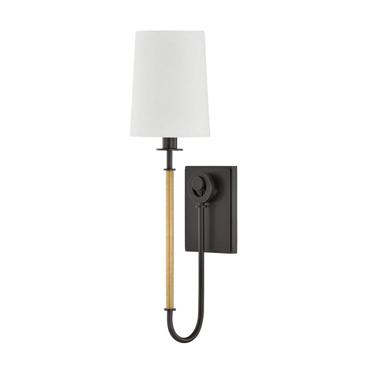 Glenmont Wall Sconce - Aged Brass/Distressed Bronze | shipping 11/14/2025