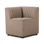 High-performance fabric in a versatile oatmeal hue features dramatic channeling, for trend-forward texture and sumptuous sit. Option to pair with matching pieces for clever modularity.Overall Dimensions:Chair: 25.00"w x 28.00"d x 31.50"h49" Bench: 49.00"w x 28.00"d x 31.50"hCorner Chair: 28.00"w x 28.00"d x 31.50"h72" Bench: 72.00"w x 28.00"d x 31. Amethyst Home provides interior design, new home construction design consulting, vintage area rugs, and lighting in the Salt Lake City metro area.