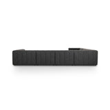 Langham Channeled 6-Piece Sectional - Saxon Charcoal