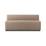 High-performance fabric in a versatile oatmeal hue features dramatic channeling, for trend-forward texture and sumptuous sit. Option to pair with matching pieces for clever modularity.Overall Dimensions:Chair: 25.00"w x 28.00"d x 31.50"h49" Bench: 49.00"w x 28.00"d x 31.50"hCorner Chair: 28.00"w x 28.00"d x 31.50"h72" Bench: 72.00"w x 28.00"d x 31. Amethyst Home provides interior design, new home construction design consulting, vintage area rugs, and lighting in the Des Moines metro area.