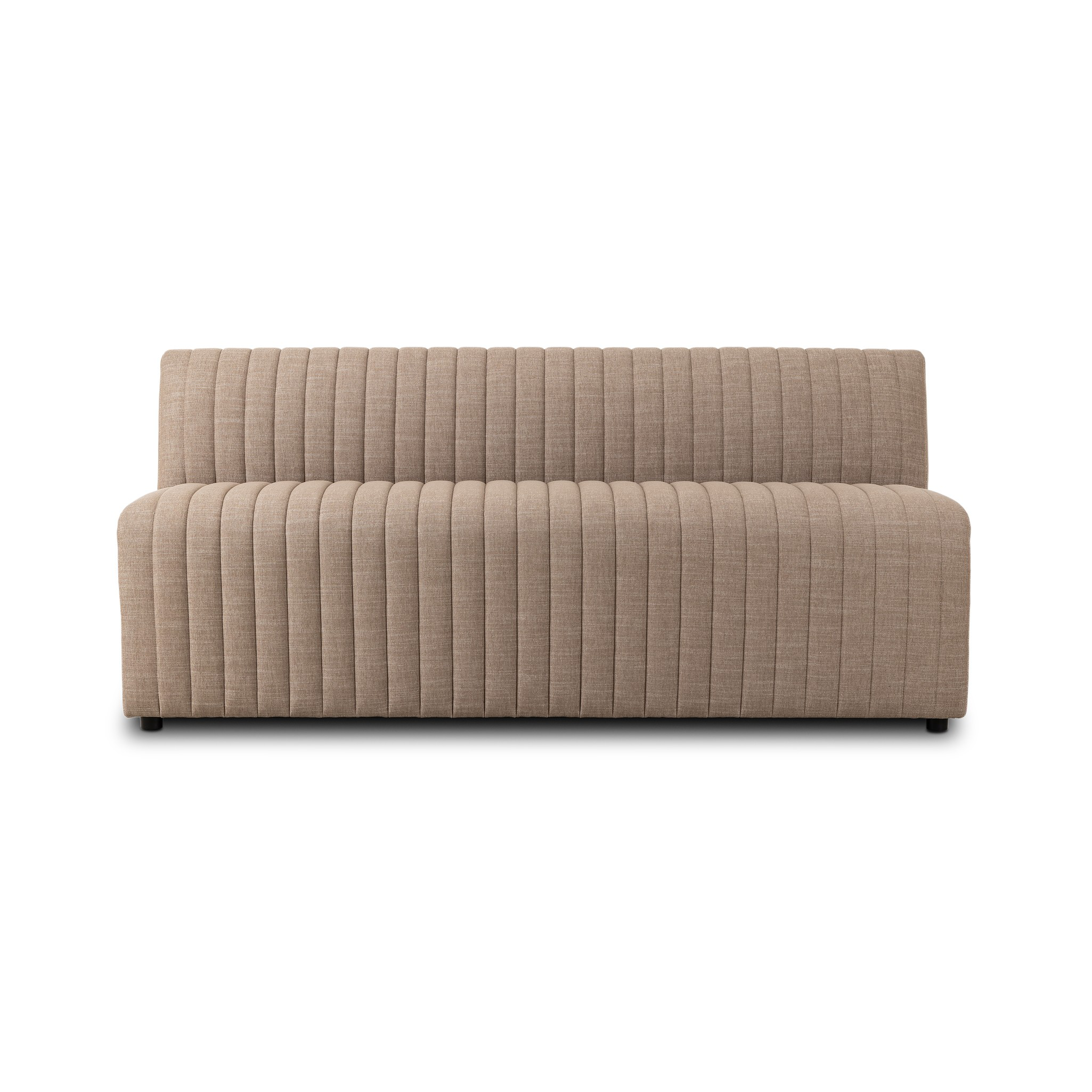 High-performance fabric in a versatile oatmeal hue features dramatic channeling, for trend-forward texture and sumptuous sit. Option to pair with matching pieces for clever modularity.Overall Dimensions:Chair: 25.00"w x 28.00"d x 31.50"h49" Bench: 49.00"w x 28.00"d x 31.50"hCorner Chair: 28.00"w x 28.00"d x 31.50"h72" Bench: 72.00"w x 28.00"d x 31. Amethyst Home provides interior design, new home construction design consulting, vintage area rugs, and lighting in the Des Moines metro area.