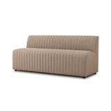 High-performance fabric in a versatile oatmeal hue features dramatic channeling, for trend-forward texture and sumptuous sit. Option to pair with matching pieces for clever modularity.Overall Dimensions:Chair: 25.00"w x 28.00"d x 31.50"h49" Bench: 49.00"w x 28.00"d x 31.50"hCorner Chair: 28.00"w x 28.00"d x 31.50"h72" Bench: 72.00"w x 28.00"d x 31. Amethyst Home provides interior design, new home construction design consulting, vintage area rugs, and lighting in the Boston metro area.