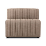 High-performance fabric in a versatile oatmeal hue features dramatic channeling, for trend-forward texture and sumptuous sit. Option to pair with matching pieces for clever modularity.Overall Dimensions:Chair: 25.00"w x 28.00"d x 31.50"h49" Bench: 49.00"w x 28.00"d x 31.50"hCorner Chair: 28.00"w x 28.00"d x 31.50"h72" Bench: 72.00"w x 28.00"d x 31. Amethyst Home provides interior design, new home construction design consulting, vintage area rugs, and lighting in the Dallas metro area.