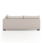 Featuring Westwood Sectional Pieces - Bayside Pebble by Four Hands at Amethyst Home. Meet the ultimate modular lounger. Knife edge cushioning is upholstered in a stone-colored high-performance fabric, perfect for modern living. Ottoman piece to matching sectional. Performance fabrics are specially created to withstand spills, stains, high traffic and wear, .  Amethyst Home provides interior design, new home construction design consulting, vintage area rugs, and lighting in the Monterey metro area.