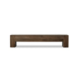 Abaso Accent Bench - Ebony Rustic Wormwood Oak