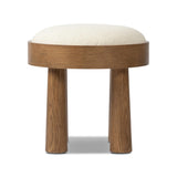 Louise Accent Stool - Nomad Snow - Crypton Nomad Snow
