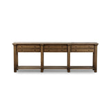 Gardendale Console Table - Tan Oak | shipping 08/25/2026