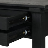 Gardendale Console Table - Stained Black Oak