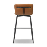 Ridley Swivel Bar + Counter Stool - Sonoma Chestnut