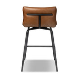 Ridley Swivel Bar + Counter Stool - Sonoma Chestnut