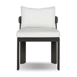 Jackson Outdoor Armless Metal Dining Chair - Alessi Linen | shipping 08/10/2026